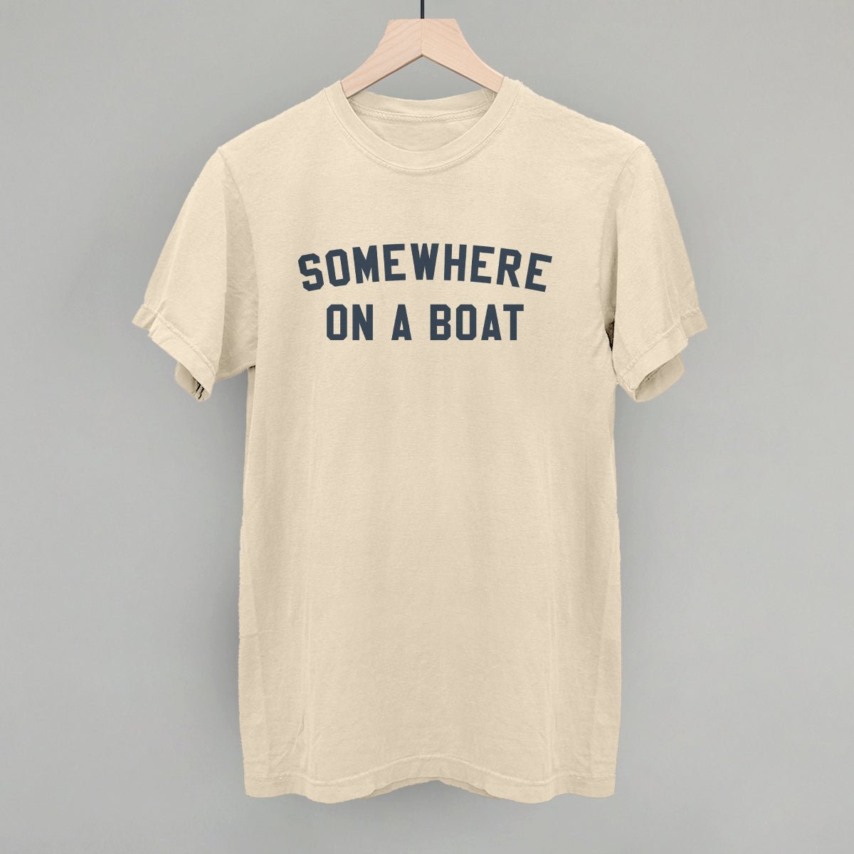 Somewhere On A Boat - Premium Nautical Decor for Home & Office - Perfect for Beach Houses, Boats, and Coastal-Themed Spaces