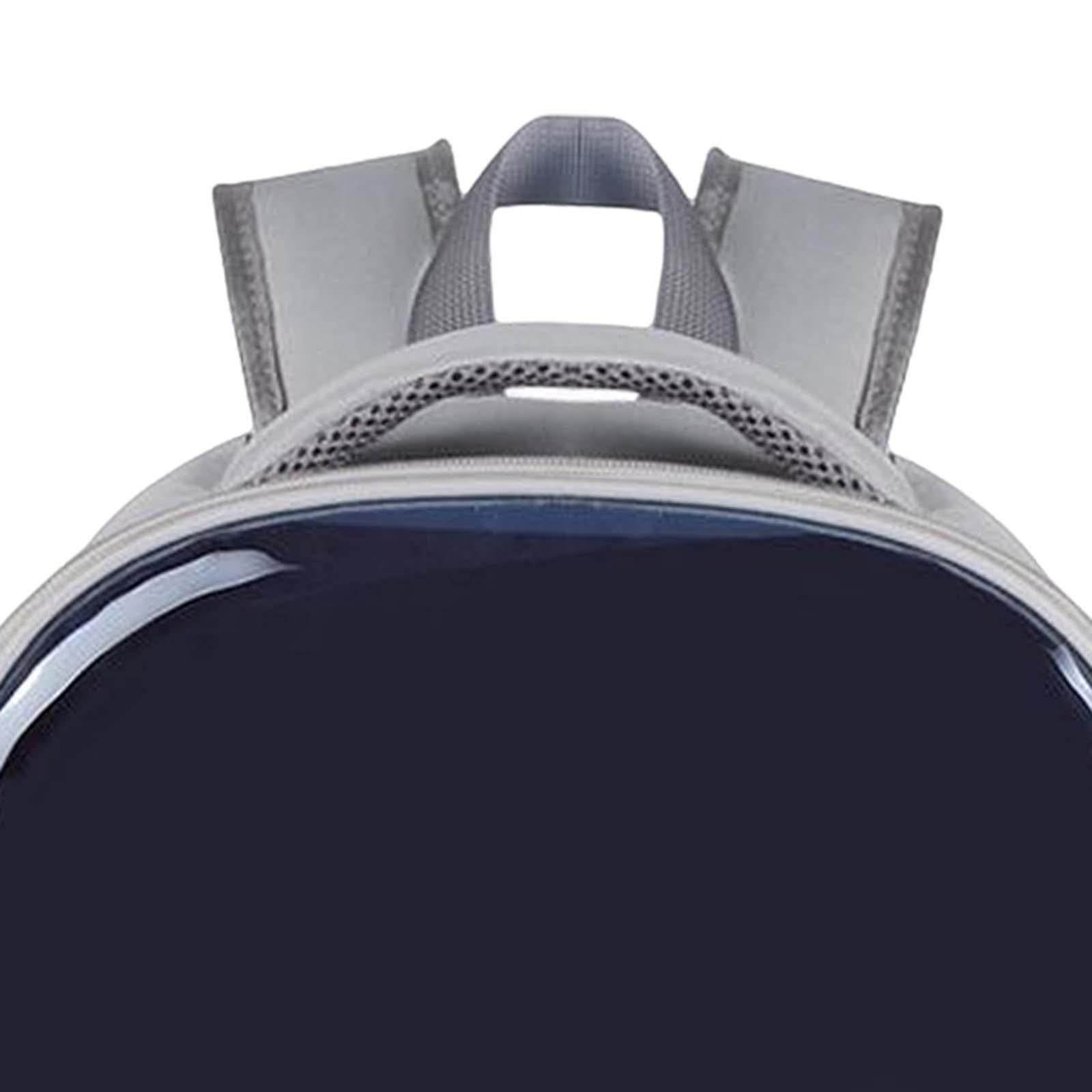Enakshi Cat Carrier Backpack with Clear Window - Durable Oxford Fabric Pet Travel Bag for Small Dogs & Cats - Orange | Perfect for Air Travel, Vet Visits & Outdoor Adventures