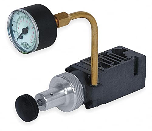 Numatics 150 psi Round Sandwich Single Air Regulator - 152RS100J000000 | High-Pressure Air Flow Control for Industrial Automation & Pneumatic Systems