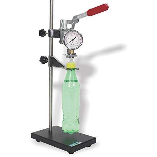 Hanchen CVG-200 Portable Vacuum Test Gauge for Cans, Jars & Beverages - Lab Vacuum Meter for Beer, Soda & Carbonated Drinks | Food Preservation & Quality Control Testing