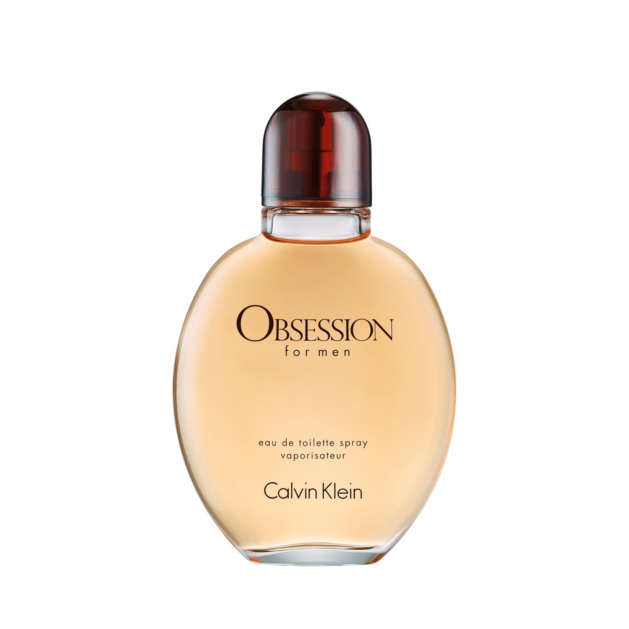 Calvin Klein Obsession for Men Eau de Toilette Spray | Amber Scented Cologne with Bergamot, Mandarin, Lavender & Musk Notes | Long Lasting Fragrance for Day & Night Wear | Perfect for Work, Date Night & Special Occasions