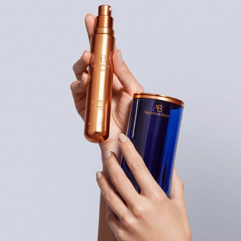Augustinus Bader The Serum Set - Anti-Aging Skincare Duo for Face & Neck | Perfect for Nighttime Routine & Travel
