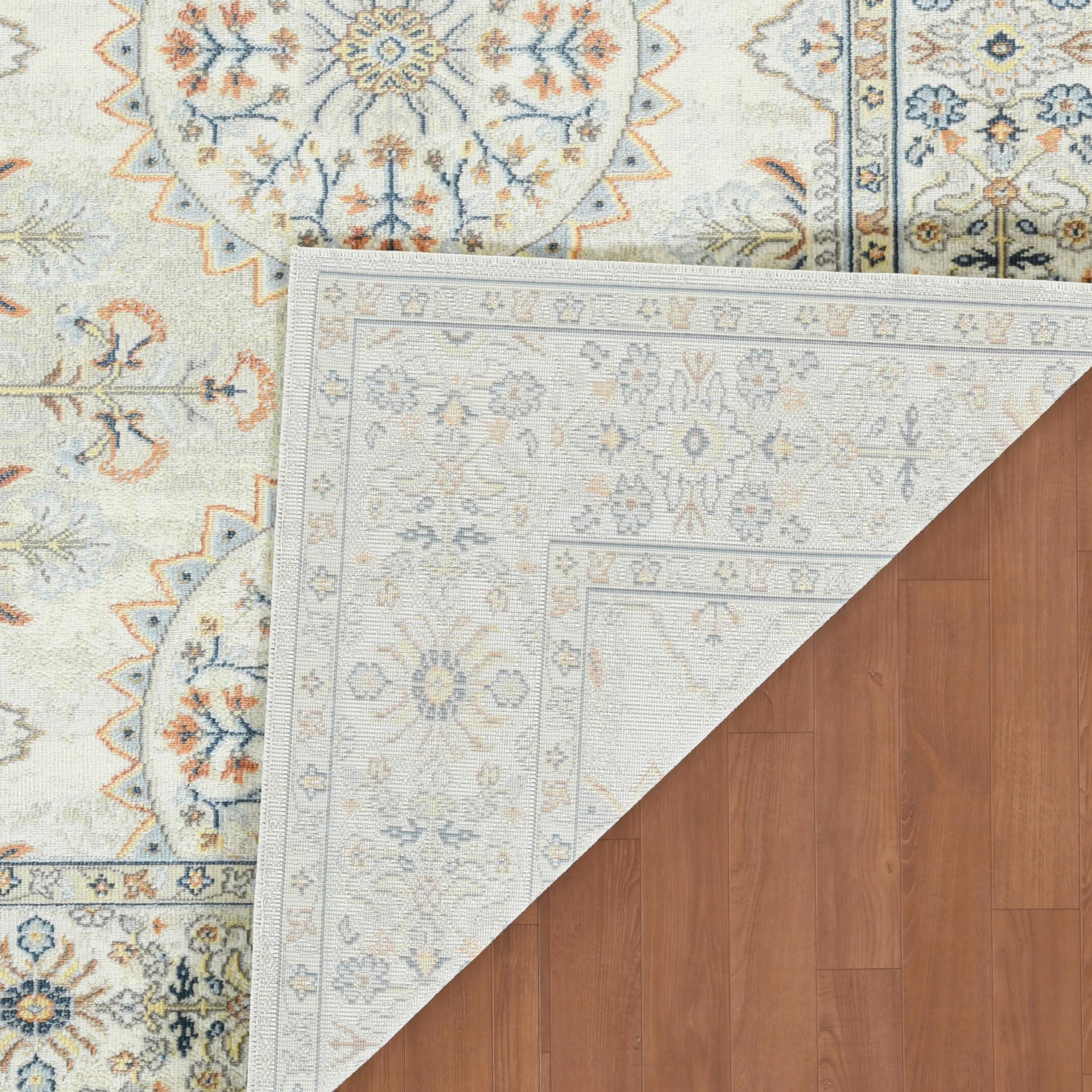 AMER Rugs Bohemian Marco Collection 5x8 Indoor/Outdoor Area Rug - Beige Bohemian Style Rug for Living Room, Bedroom, Dining & Kitchen | Perfect for Boho Chic Home Decor & Patio Use