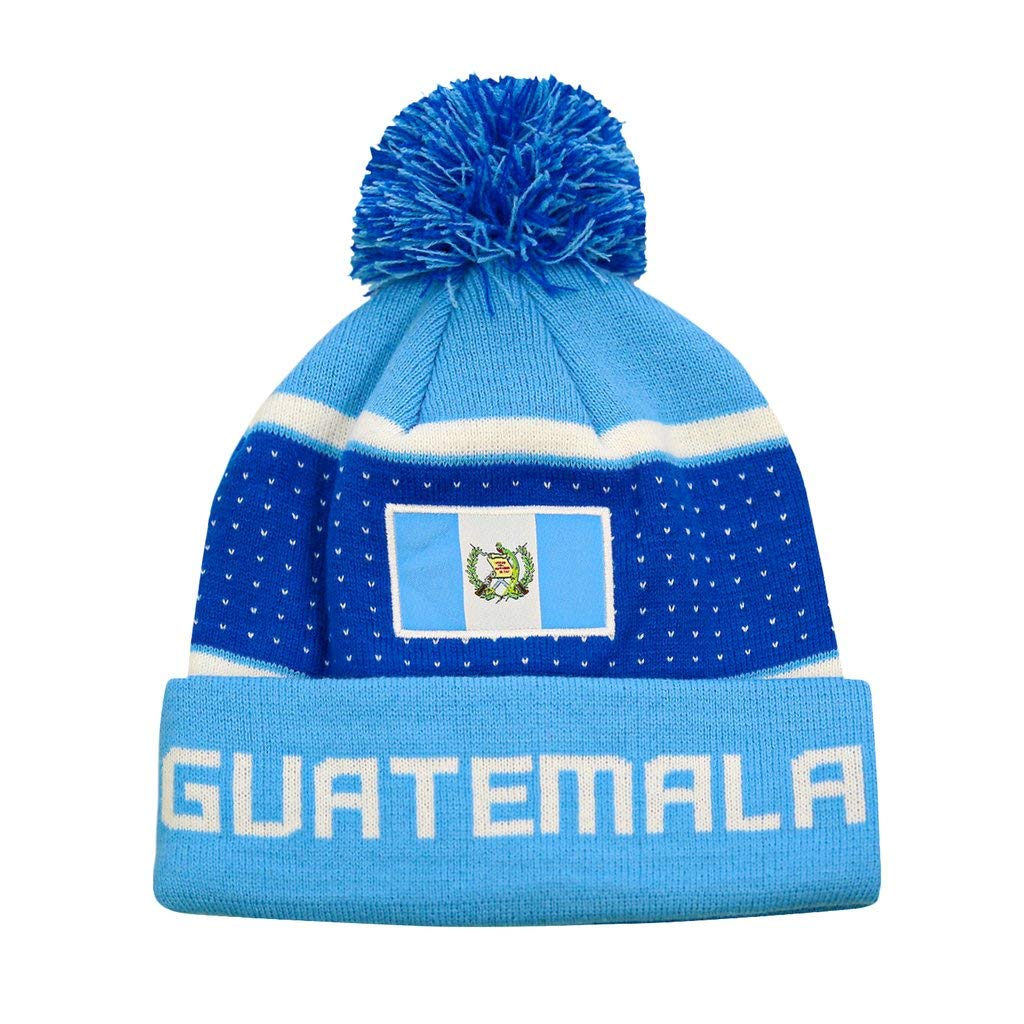 Icon Sports Unisex Knit Warm Winter Hat - Soft Stretchy Beanie for Men & Women - Country Casual Style with Pom - Perfect for Soccer, Running, Outdoor Activities & Cold Weather Protection