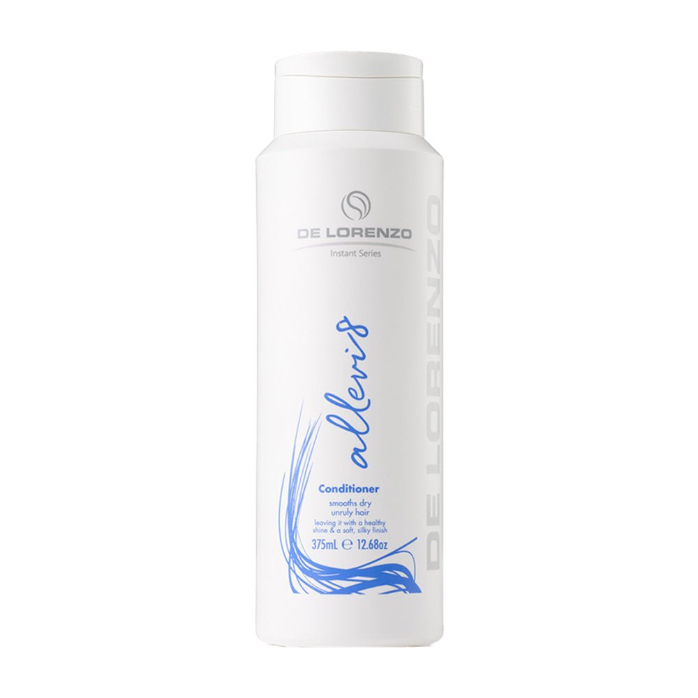 De Lorenzo Instant Allevi8 Conditioner 375ml - Hydrating Hair Treatment for Dry, Damaged Hair - Salon Quality Deep Conditioning at Home