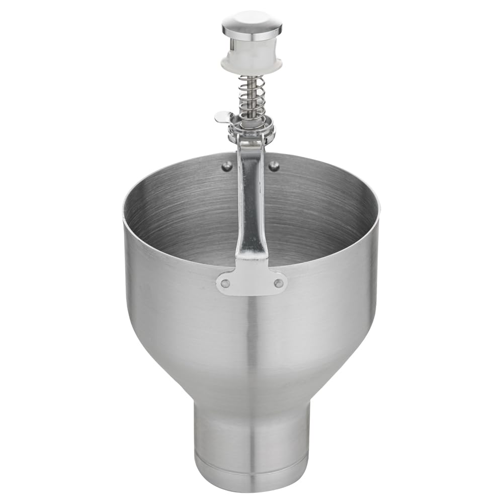 Restaurantware Met Lux 88oz Waffle Batter Dispenser - Durable Pancake Batter Dropper with Portion Control Dial | Easy to Use Aluminum Cupcake & Crepe Batter Dispenser | Perfect for Waffles, Pancakes, Biscuits & Baking at Home or Restaurants