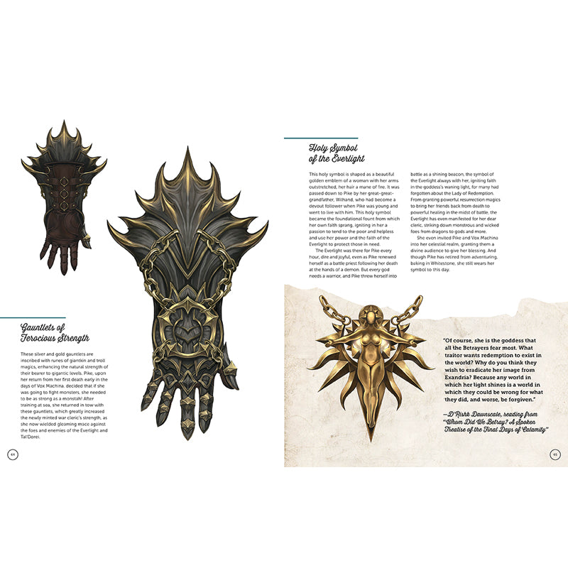 Critical Role: The Armory of Heroes - Official D&D Accessories for Tabletop RPG Adventures, Cosplay & Collectibles