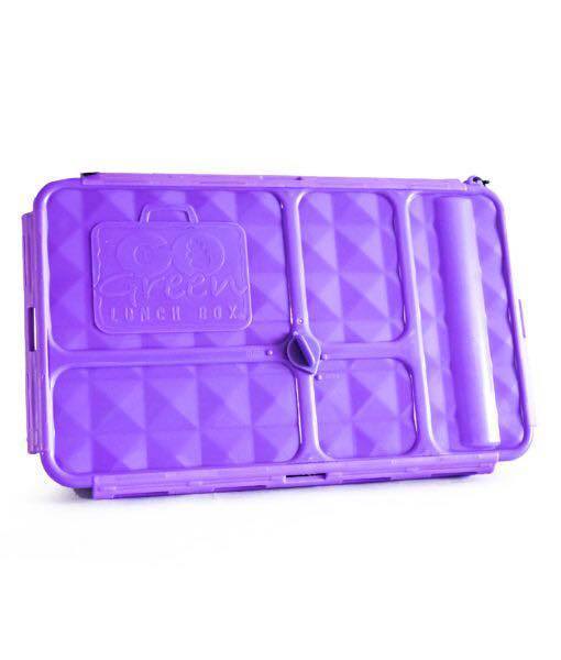 Eco-Friendly Reusable Lunch Box with Cute Seahorse Design - Purple Insulated Food Container for Kids & Adults - Perfect for School, Work, Picnics & Outdoor Activities