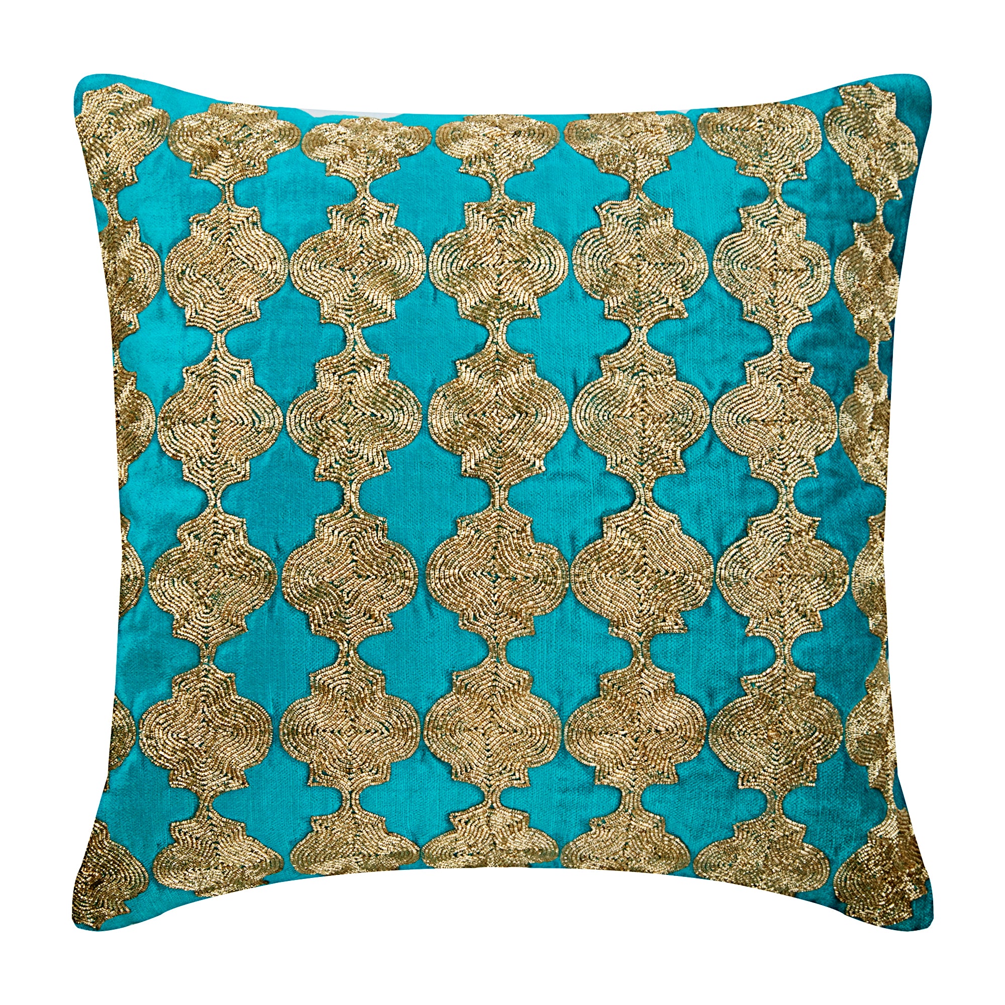 Blue Velvet Throw Pillow Cover - Soft Decorative Cushion Case for Sofa, Bed & Home Decor - Perfect for Living Room, Bedroom & Cozy Spaces