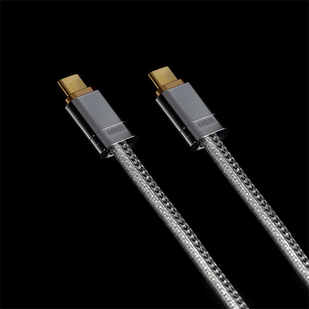 Premium DD ddHiFi TC09S USB C to USB C OTG Fast Charging & Data Sync Cable (6.5ft/2m) - Compatible with Samsung Galaxy, iPhone 15, iPad Pro, MacBook & More for Home/Office/Travel Charging