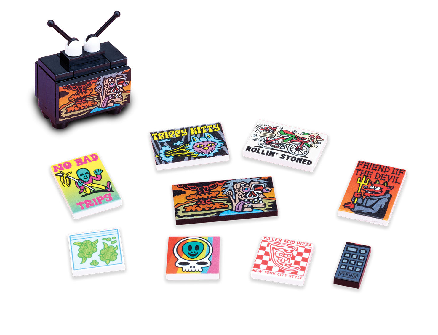 Stoned Zone Playset - Premium Cannabis-Themed Toy Set for Adults | Perfect for Relaxation & Stress Relief at Home or Parties
