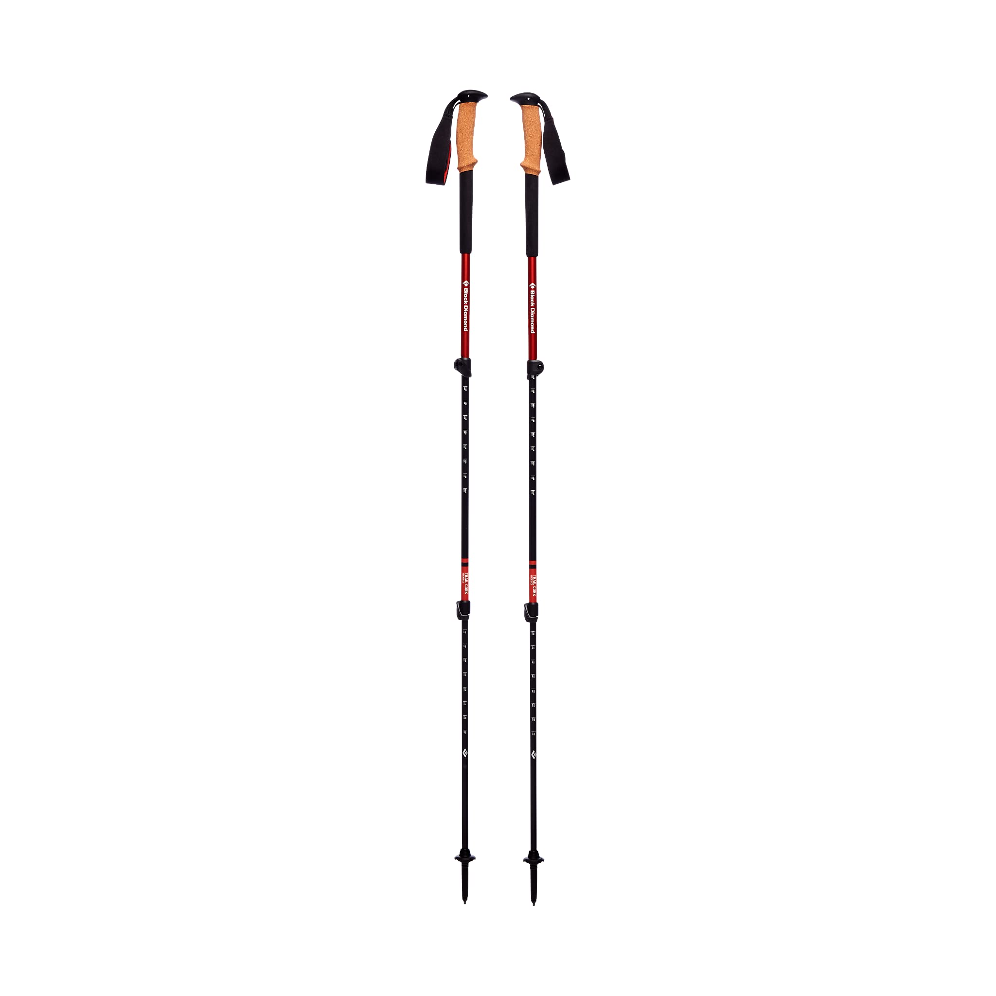 Black Diamond Trail Cork Hiking Poles - Lightweight Trekking Poles for Hiking, Backpacking & Mountaineering - Perfect for Outdoor Adventures & Trail Running