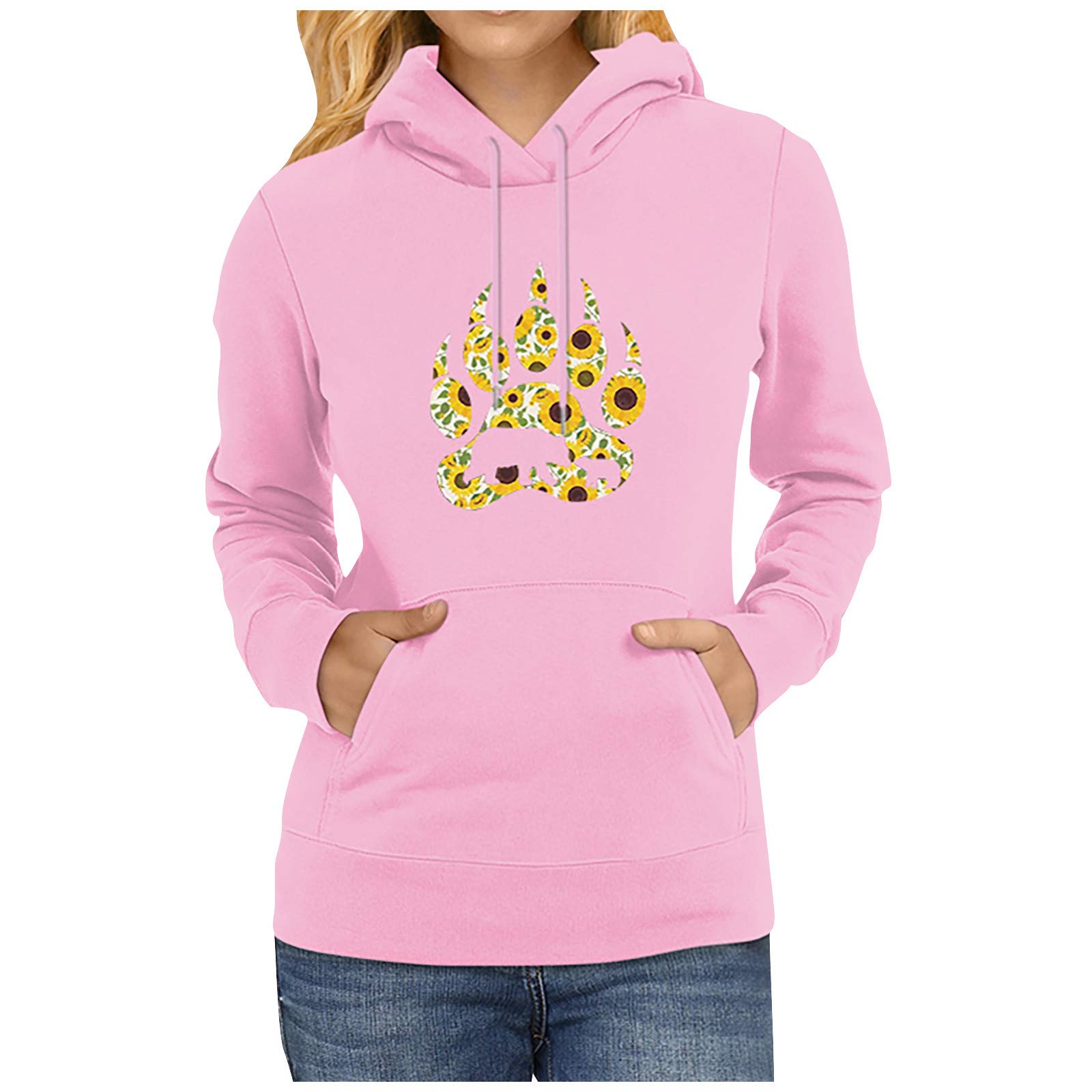 Miximx Women's Halloween Pullover Hoodie - Oversized Long Sleeve Fashion Sweatshirt for Fall 2022 | Trendy Casual Wear for Parties, Cosplay & Everyday Outfits