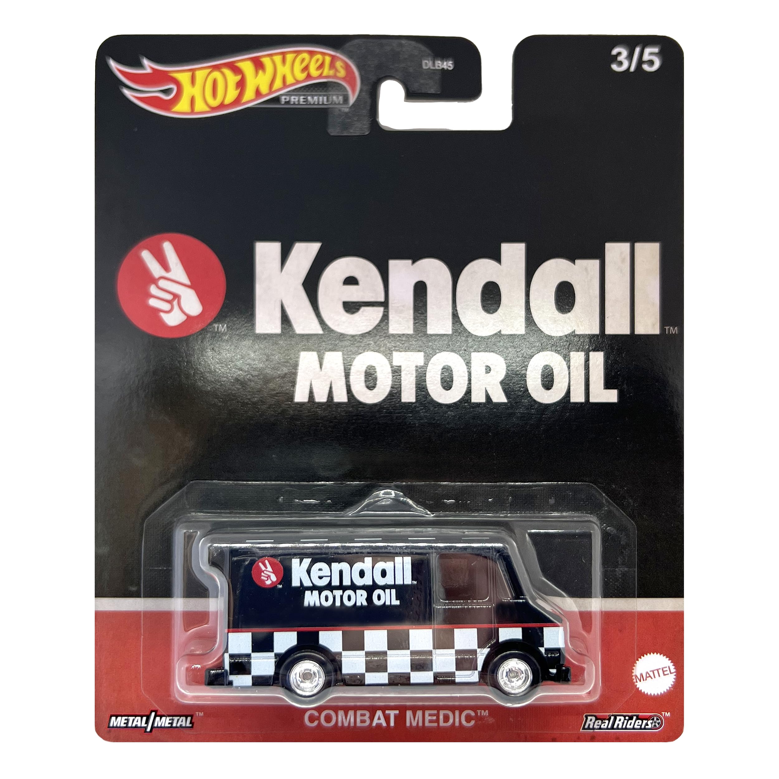 Hot Wheels Pop Culture Kendall Motor Oil Combat Medic Diecast Car 1:64 Scale - Perfect for Collectors, Gifts, and Play Scenes
