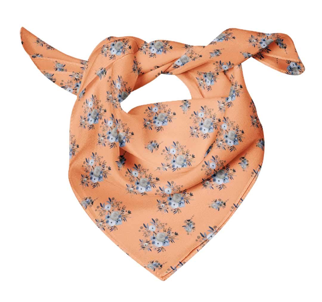 Bimba Printed Pure Silk Scarf - Luxury Hair Wrap, Neck Scarf & Headband for Women | Perfect for Office, Travel & Special Occasions