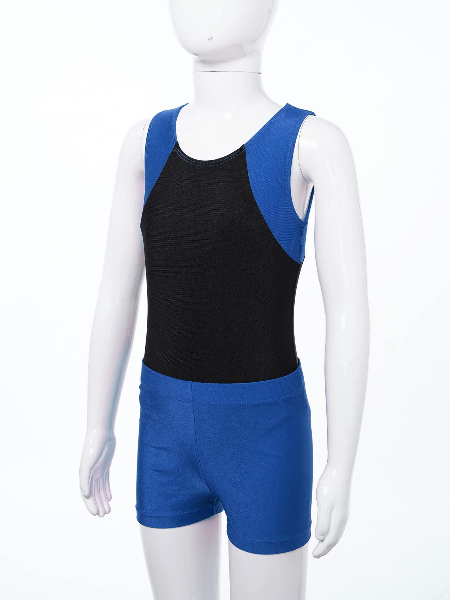 EasyForever Boys 2-Piece Rash Guard Swimsuits - Sleeveless UPF 50+ Sun Protection Swimwear with Matching Shorts | Beach, Pool & Water Park Outfit for Kids