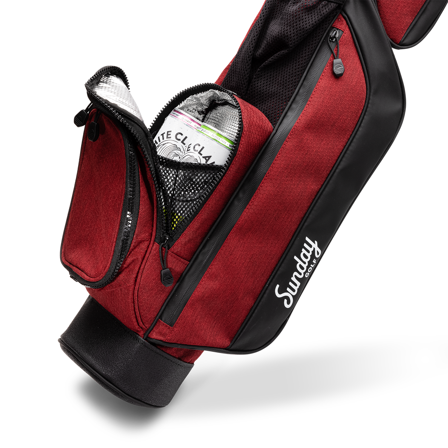 Sunday Golf LOMA BAG | Premium Golf Stand Bag in Ron Burgundy Color | Perfect for Weekend Golfers & Course Play
