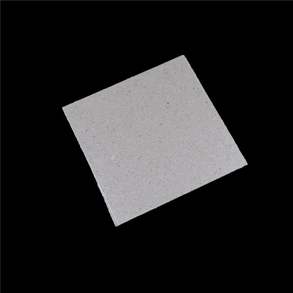 Chougnar Microwave Oven Mica Plate Replacement - 12x12cm (1 Piece) - Durable Mica Sheet for Microwave Repair & Maintenance - Perfect for GE, Samsung, LG, Whirlpool Microwaves - Ideal for DIY Appliance Fixes & Professional Repairs