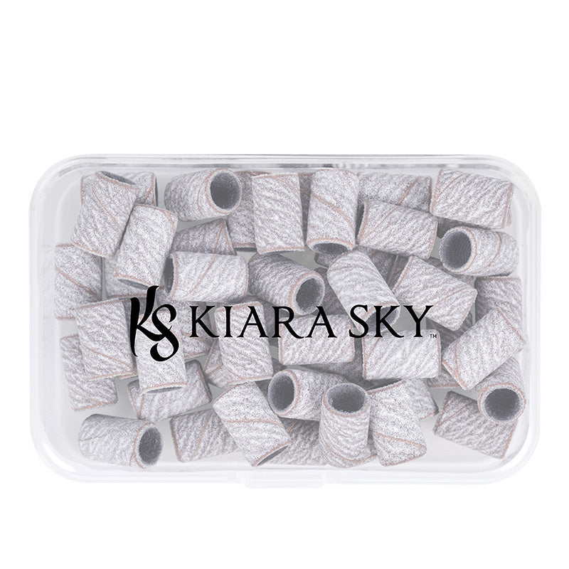 50-Pack Coarse Grit White Sanding Bands for Woodworking, Metal Polishing & DIY Projects - 1/4