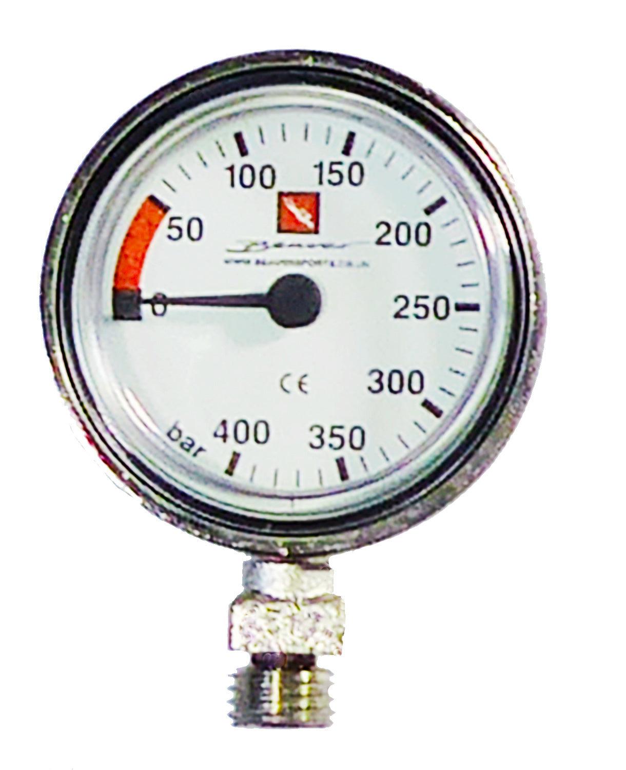 48mm 400 Bar High Pressure Gauge - Beaver Brand Industrial Pressure Measurement for Hydraulic Systems, Pumps & Compressors