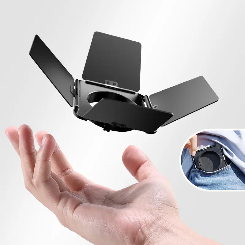 Ulanzi 4-Leaf Barndoor Kit with Mini Bowens Mount L059GBB1 - Perfect for Photography & Videography Lighting Control