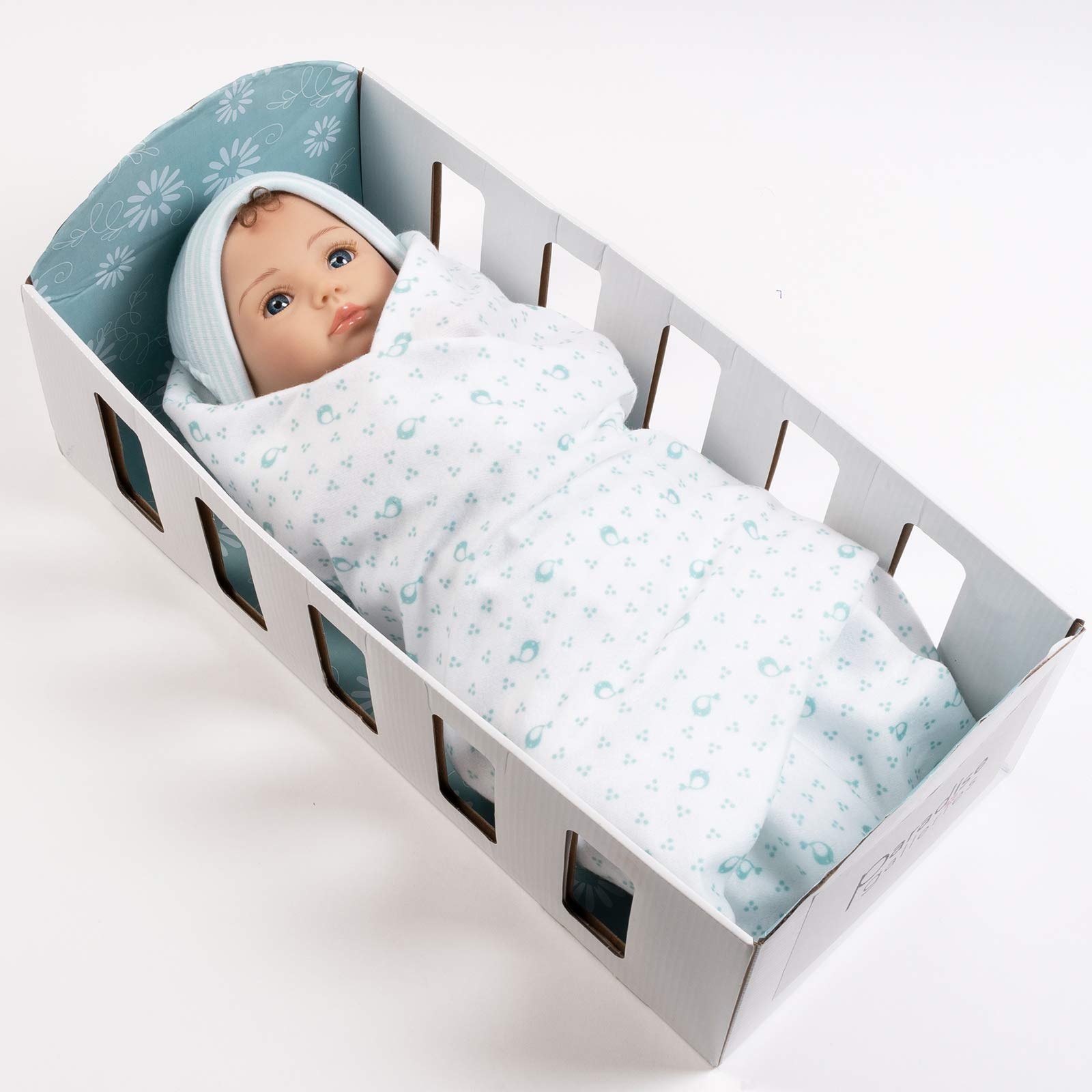 18 Inch Realistic Reborn Baby Boy Doll with Lifelike Rooted Hair - 8 Piece Gift Set for Kids Ages 3+ | Forever Yours Trust by Paradise Galleries | Perfect for Collectors, Gift Giving & Pretend Play