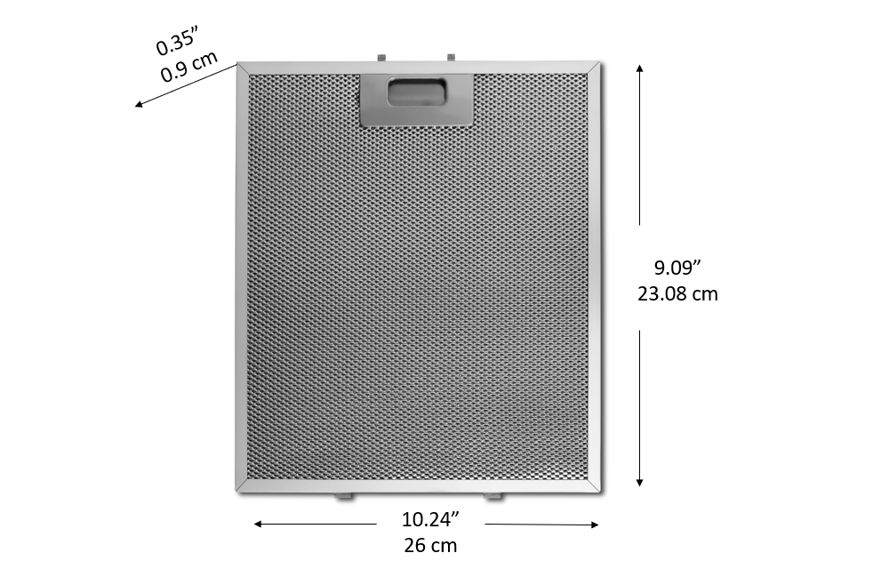 30 Inch Glass Canopy Filter - Premium Replacement for Range Hoods & Kitchen Ventilation Systems (Perfect for Home Kitchens, Restaurants & Commercial Use)