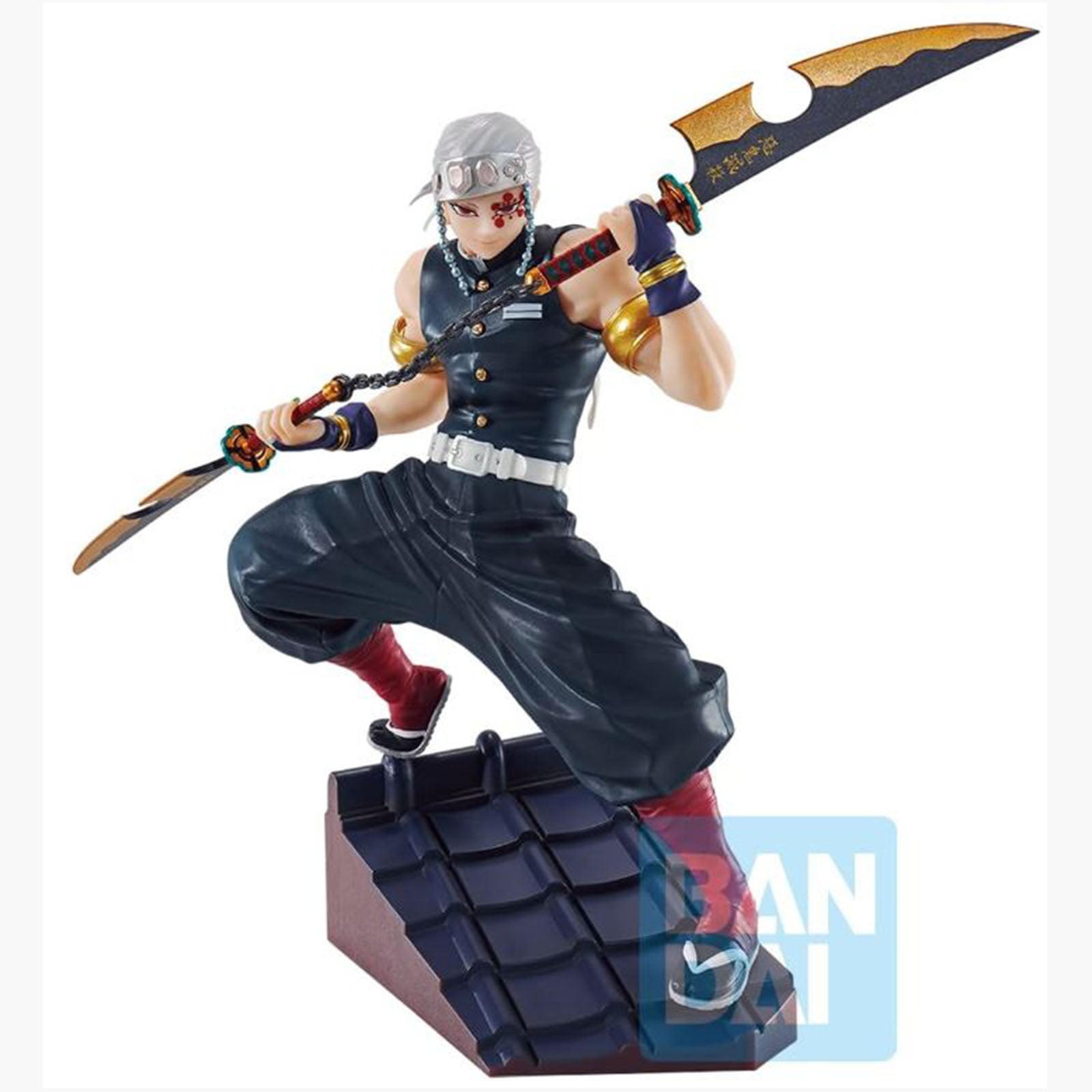 Bandai Demon Slayer Ichibansho Tengen Uzui Anime Action Figure - Collectible Gift for Fans, Home & Office Display, Anime Decor
