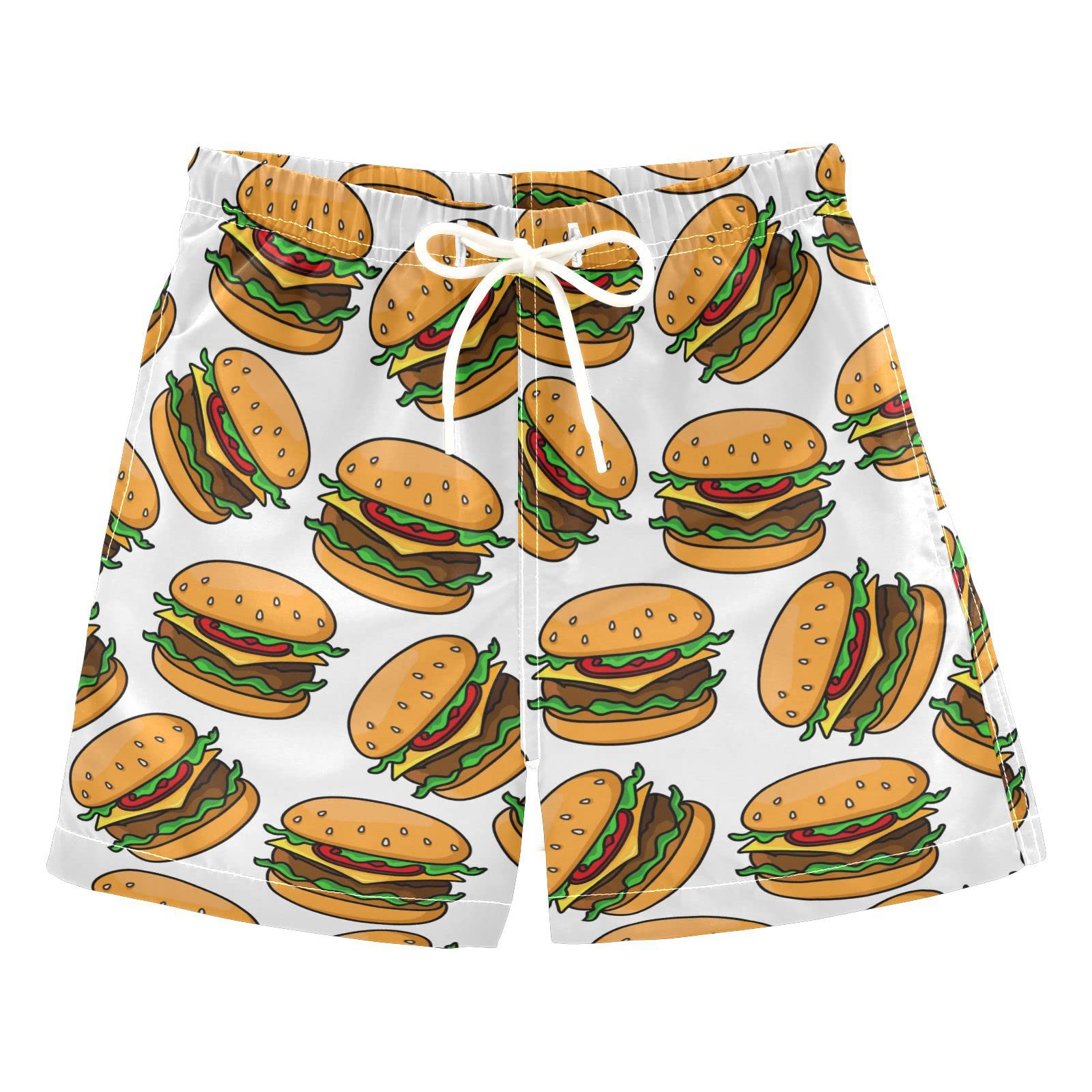 **innewgogo Boys Swim Trunks with Mesh Lining - Quick Dry Toddler Beach Shorts & Bathing Suit for Kids with Drawstring - Perfect for Swimming, Beach, Pool & Summer Activities**