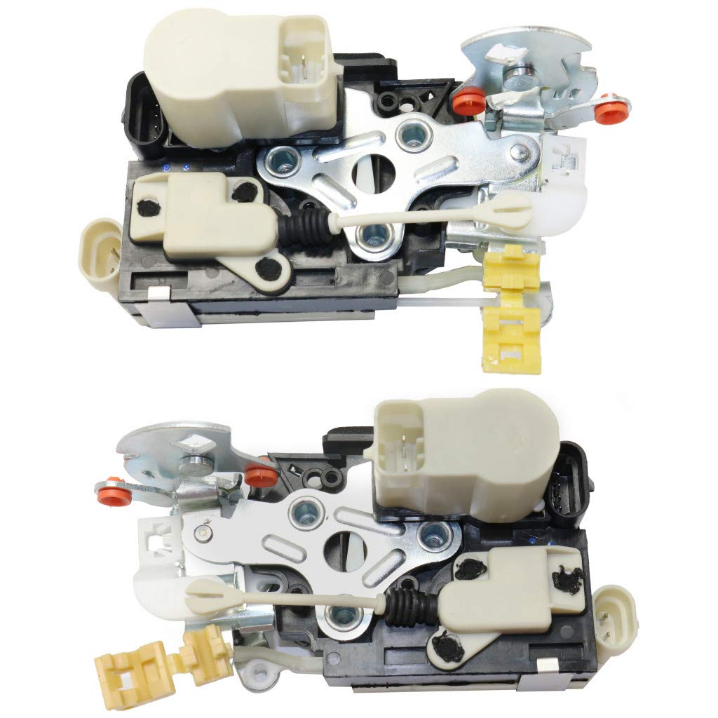GMC Yukon Door Lock Actuator Replacement - Driver & Passenger Side Pair (2000 Model) | Front Door Lock Actuator Set 16637321 + 16637320 | Compatible with GMC Yukon XL & Suburban | Easy DIY Installation for Car Door Repair