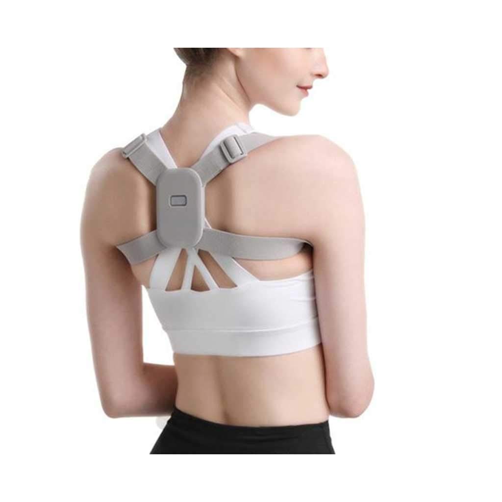 EODNSOFN Smart Posture Corrector - Adjustable Back Brace with Vibration & LED Alerts for Pain Relief, Shoulder Support & Posture Training - Unisex for Office, Gaming & Daily Use