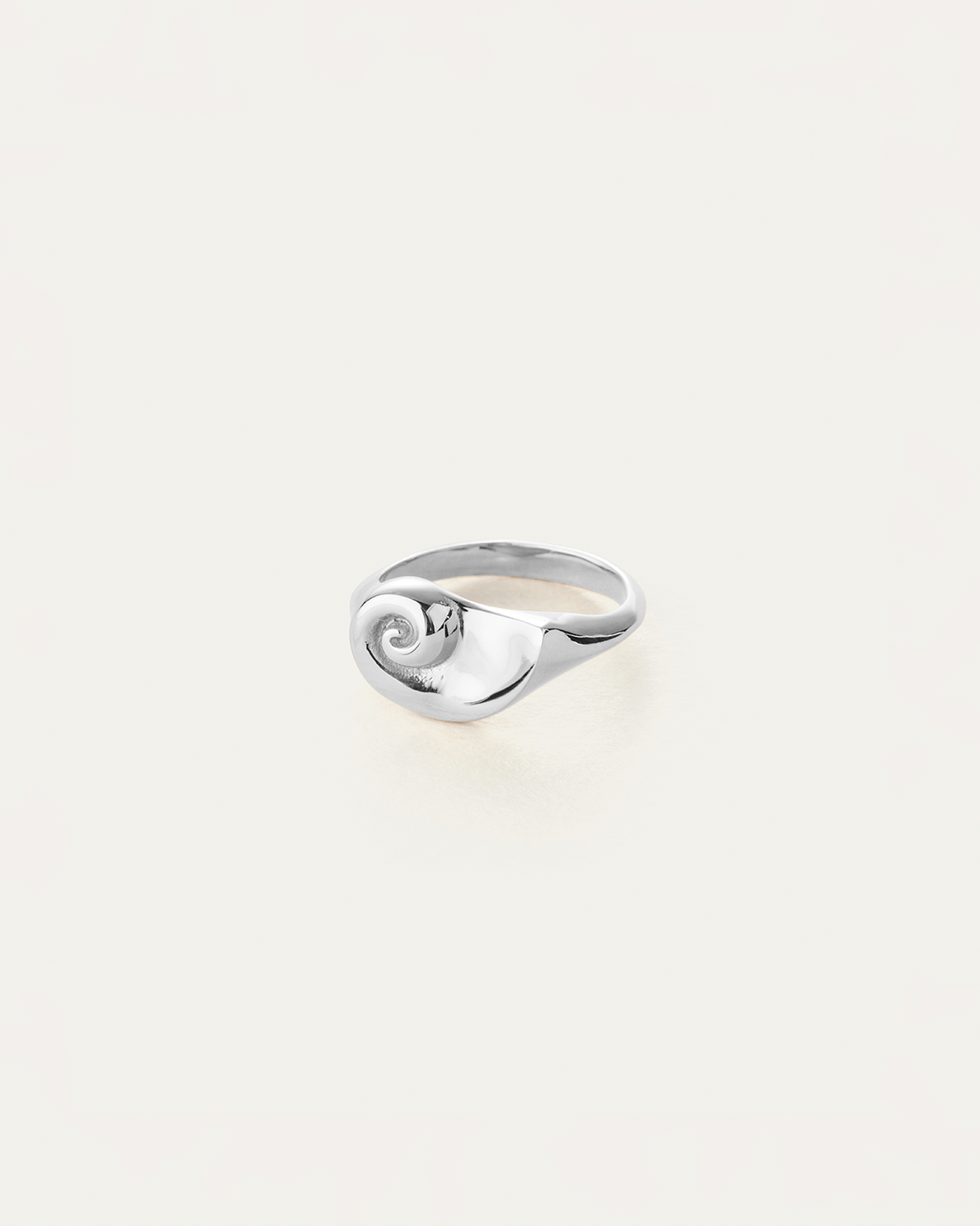 Lucille Signet Ring for Women - Elegant Personalized Initial Ring - Perfect for Engagements, Anniversaries & Everyday Wear