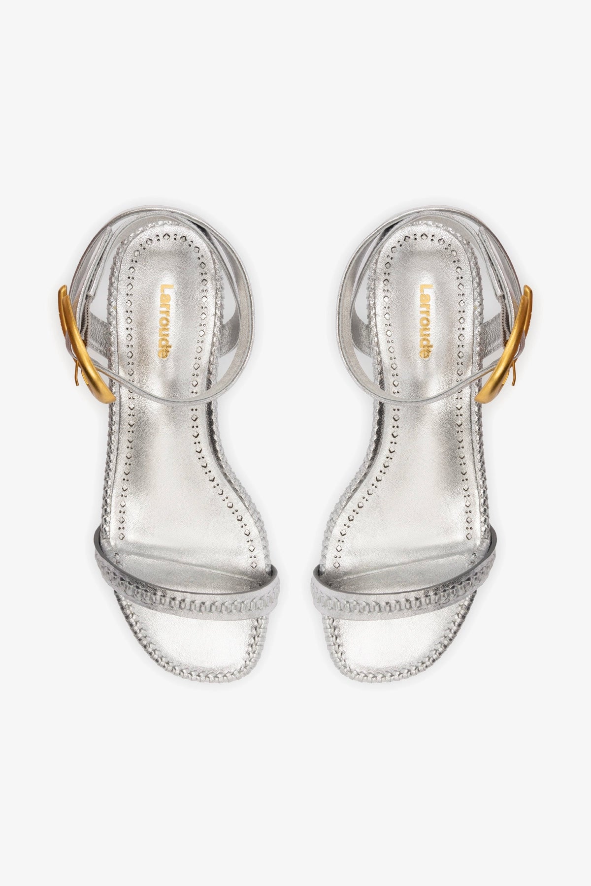 Verona Flat Sandal Women's Comfortable Metallic Leather Slip-On Shoes for Summer Beach Walking & Casual Outfits
