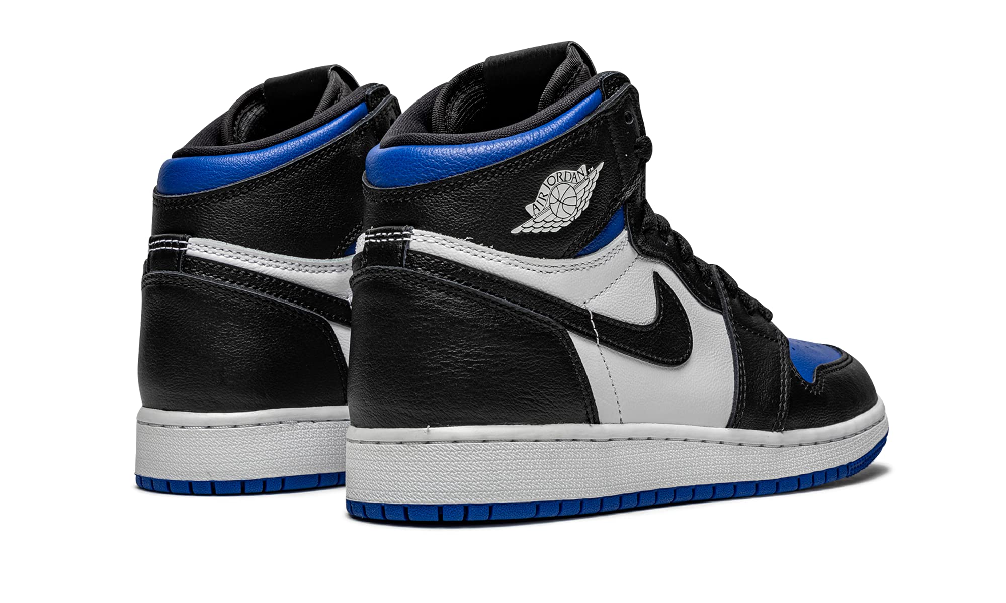 Jordan Air 1 Retro High OG GS Royal Toe Basketball Shoes for Youth - Size 5Y - Perfect for School, Sports & Street Style
