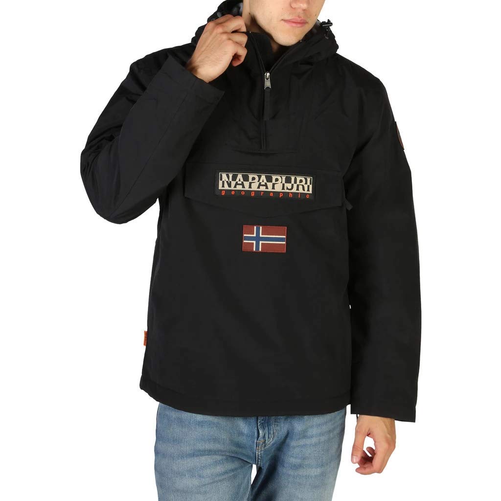 Napapijri Men's Winter Jacket - Waterproof Windbreaker for Outdoor Activities, Hiking & Travel | Lightweight & Warm Coat for Cold Weather