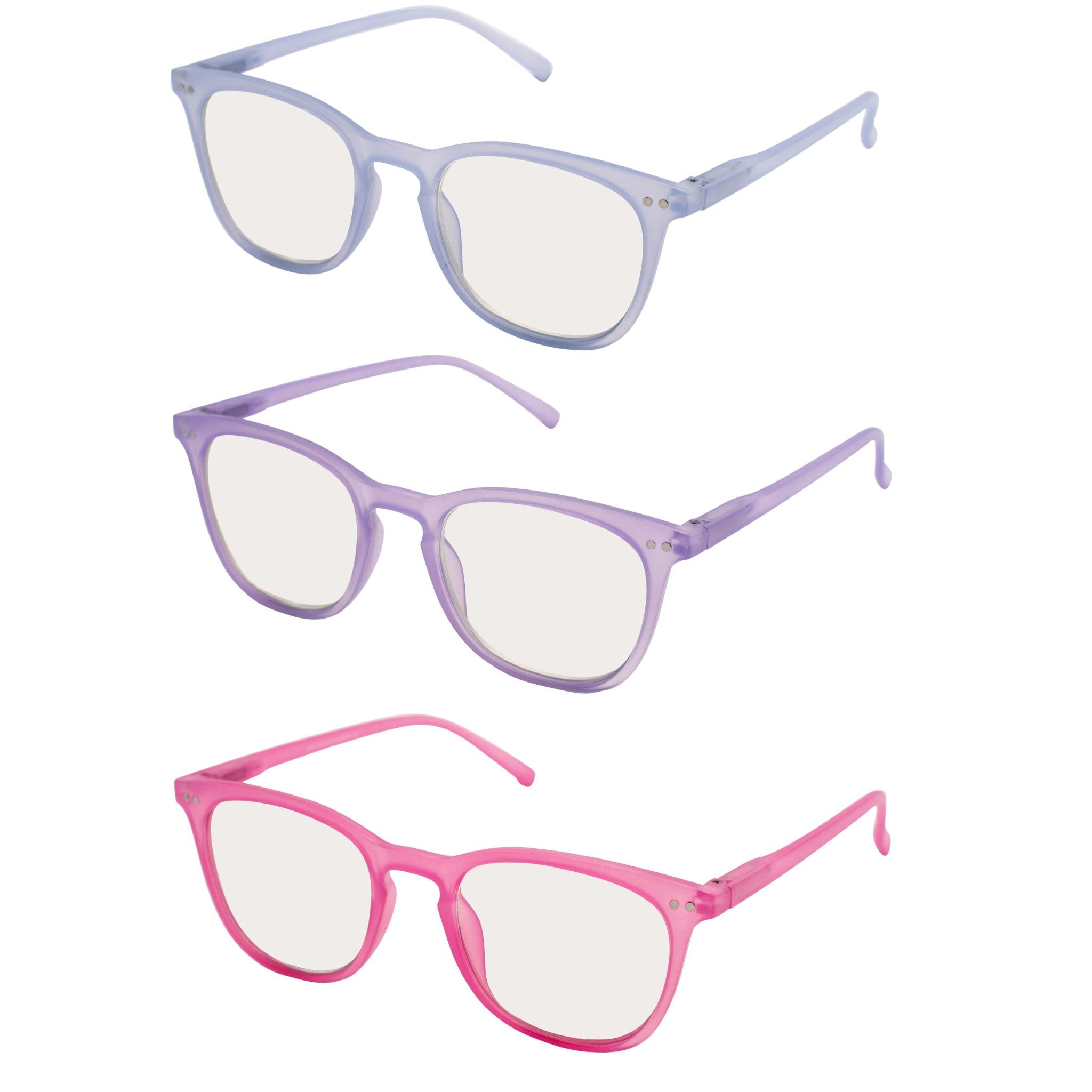 Futura Blue Light Blocking Glasses for Women & Men - Anti Eye Strain Computer Glasses for Screen Time, Gaming & Reading - UV Protection & HD Vision for Work & Study