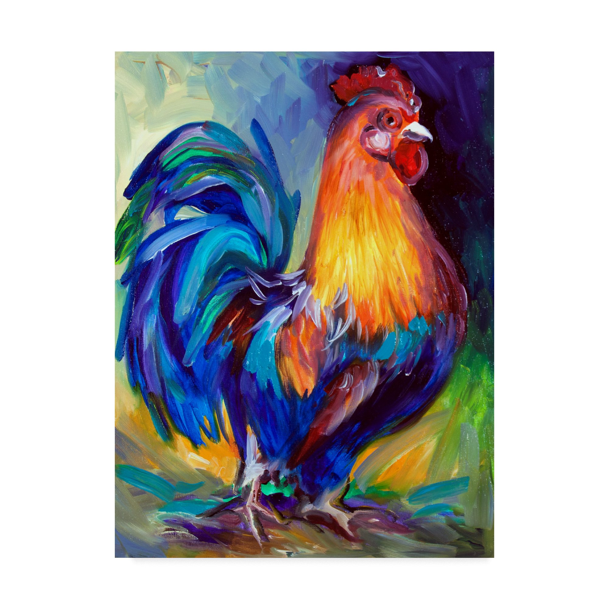 Trademark Fine Art Marcia Baldwin Multicolor Canvas Painting - Perfect for Living Room, Bedroom & Office Wall Decor