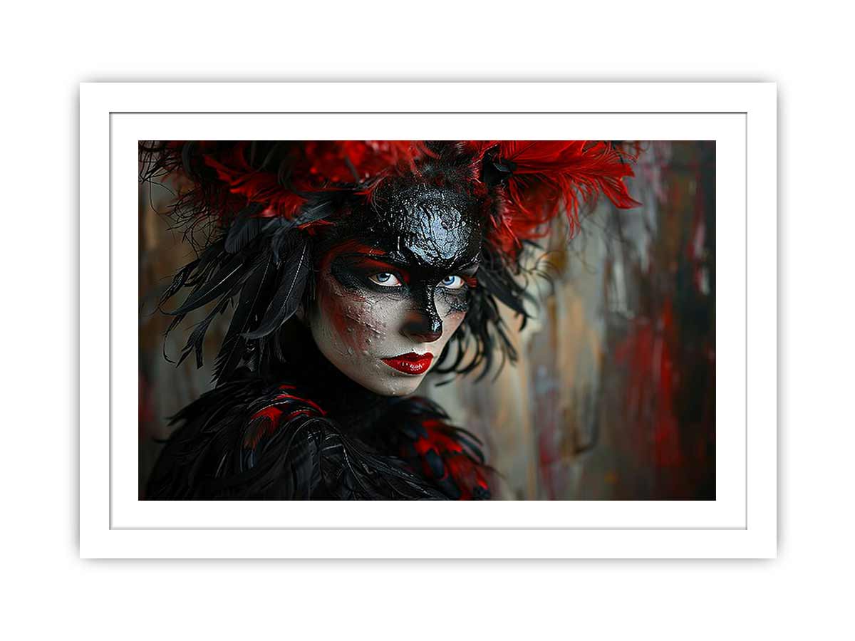 Cocky Framed Print - Premium Wall Art Decor for Home & Office - Perfect for Living Room, Bedroom & Office Spaces