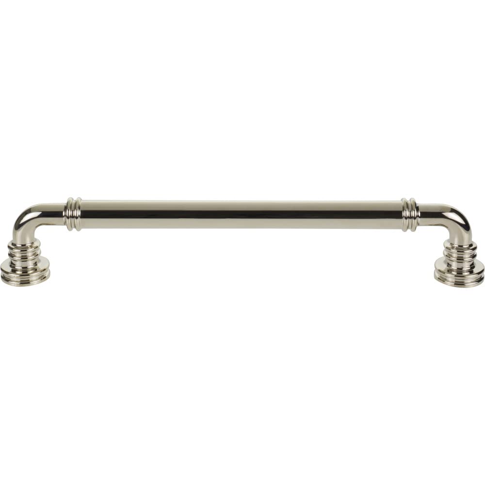 Top Knobs Cranford 12-Inch Appliance Pull Cabinet Handle - Polished Nickel Finish for Kitchen & Bathroom Cabinets