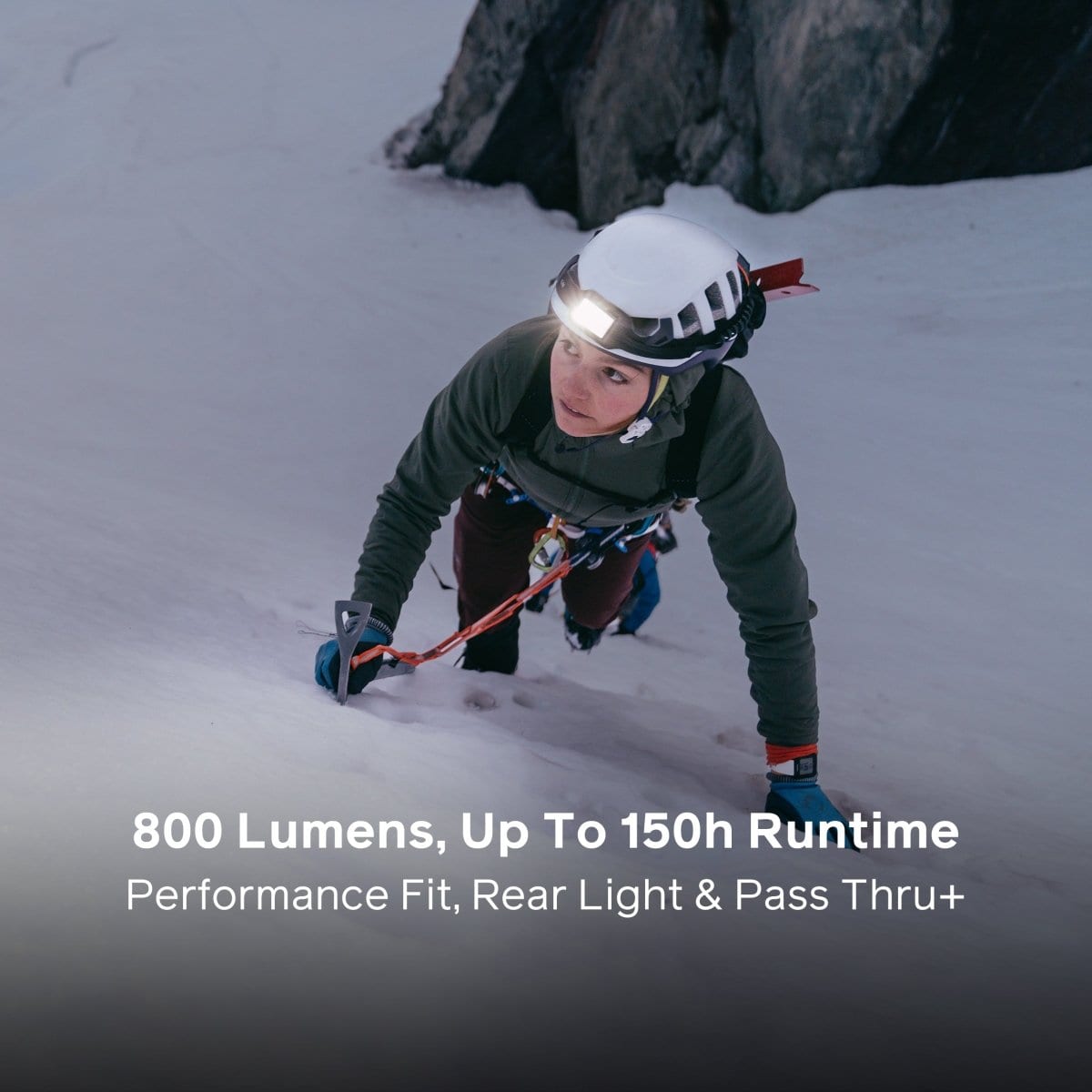 800 Lumen Rechargeable LED Headlamp - Ultra Bright Headlight for Camping, Hiking, Running & Night Work - Waterproof & Lightweight Head Torch for Outdoor Adventures