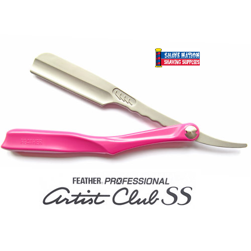 Feather Artist Club Folding Razor - Premium Japanese Straight Edge Shaving Razor for Men - Perfect for Barbershop & Home Grooming