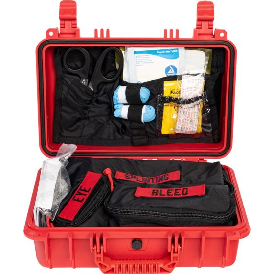North American Rescue Trauma & First Aid Kit (TFAK) - Complete Emergency Medical Supplies for Home, Car & Outdoor Survival | Bleeding Control & Wound Care Essentials