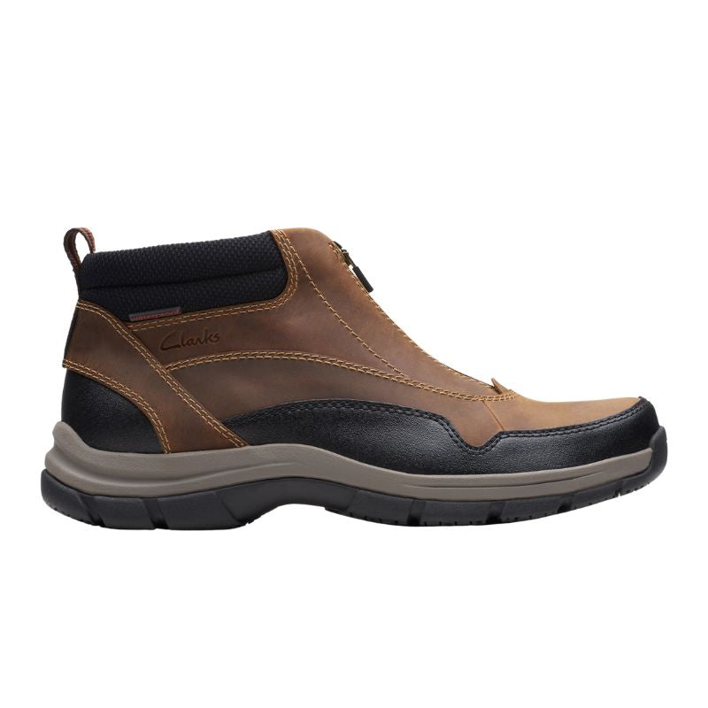 Men's Waterproof Leather Hiking Boots - Lightweight & Comfortable Outdoor Shoes for Walking, Trekking & Camping