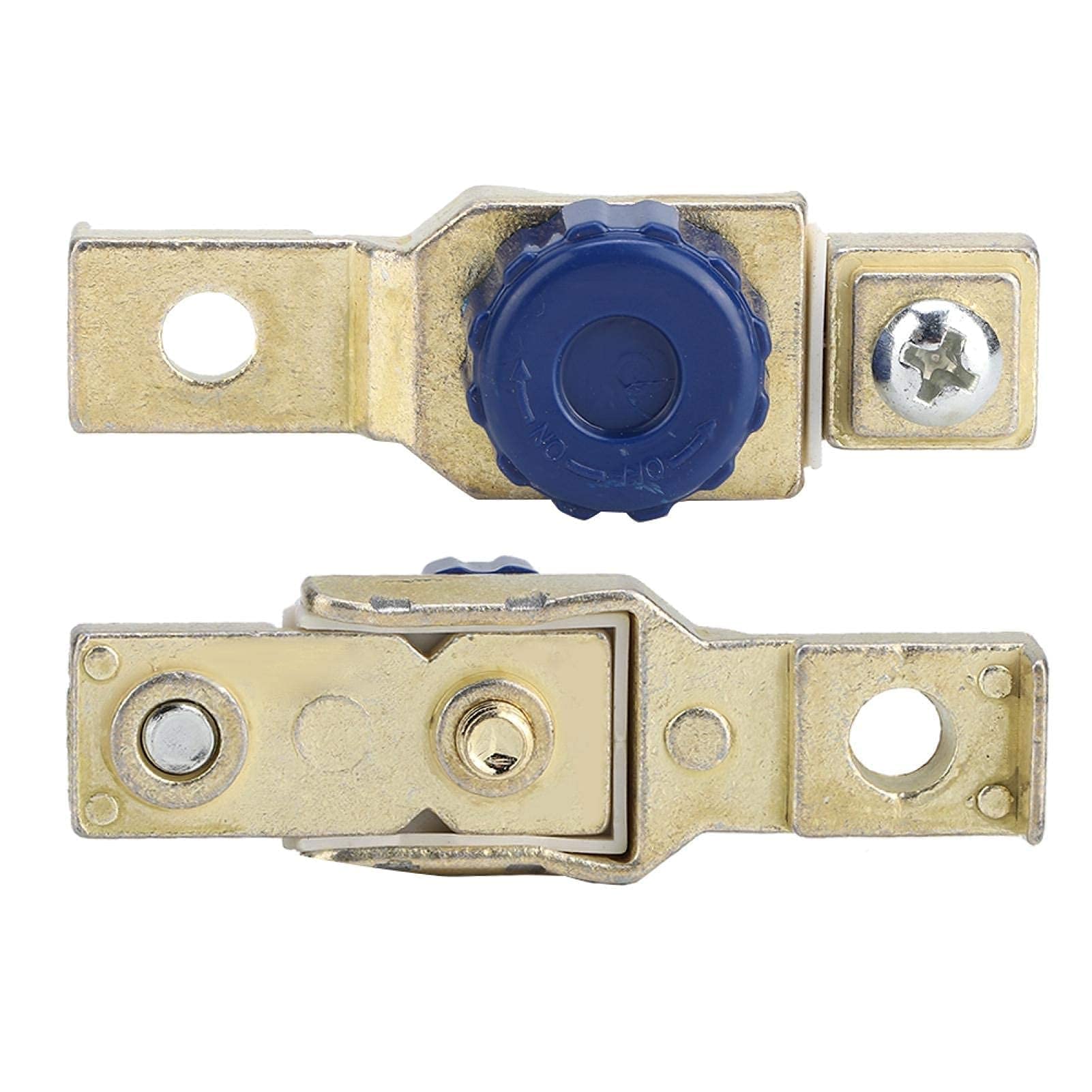 High Current Motorcycle Battery Cut Off Switch - Anti-Leakage Disconnect Terminal for Motorcycles, ATVs & Powersports - Perfect for Long-Term Storage & Winterizing Vehicles