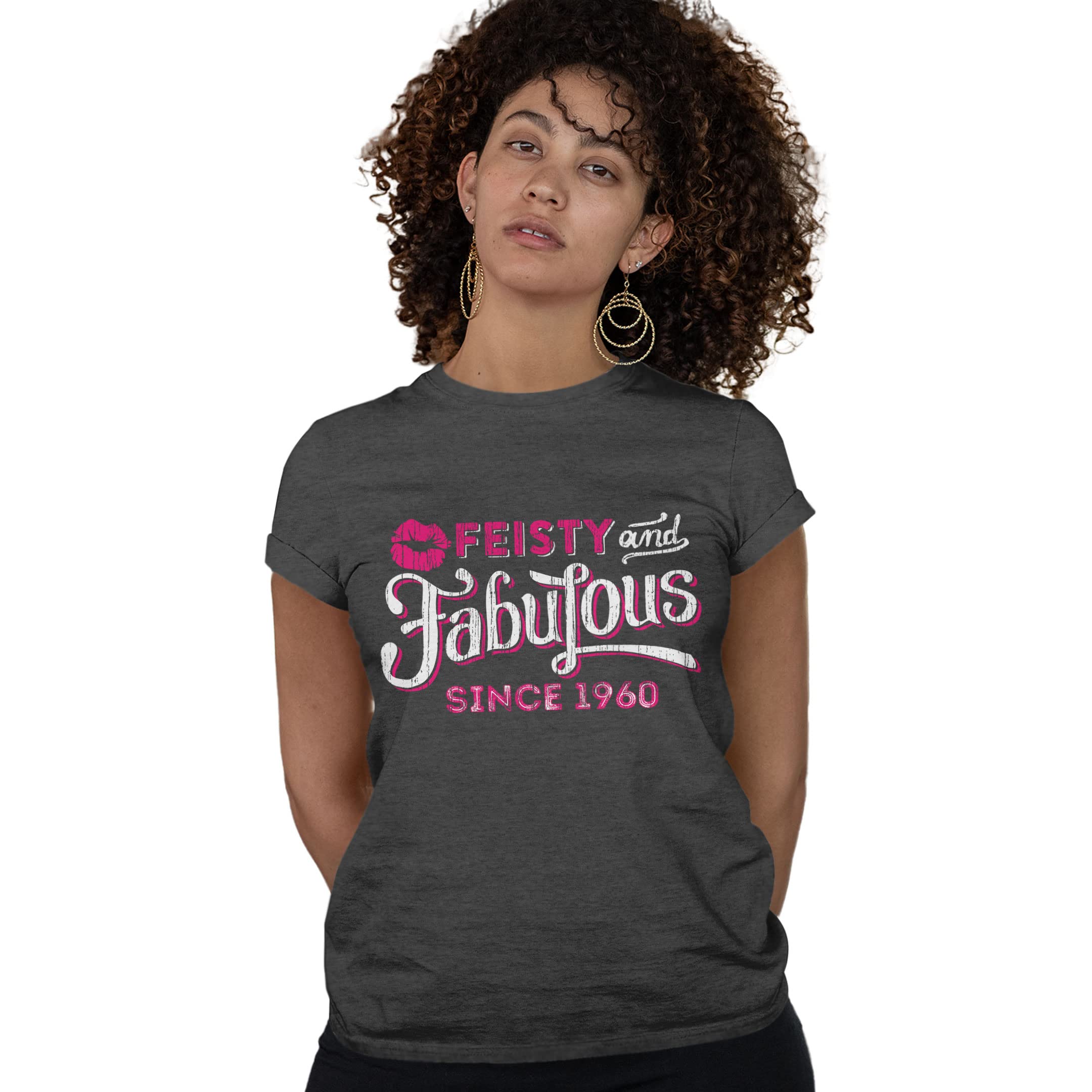 62nd Birthday Shirts for Women - Vintage 1960 Themed 60 Year Old Birthday T-Shirts - Perfect for Birthday Parties, Gifts & Celebrations