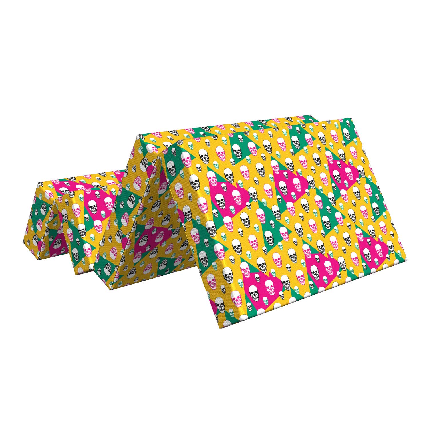Ambesonne Geometric Foldable Mattress - 74.8