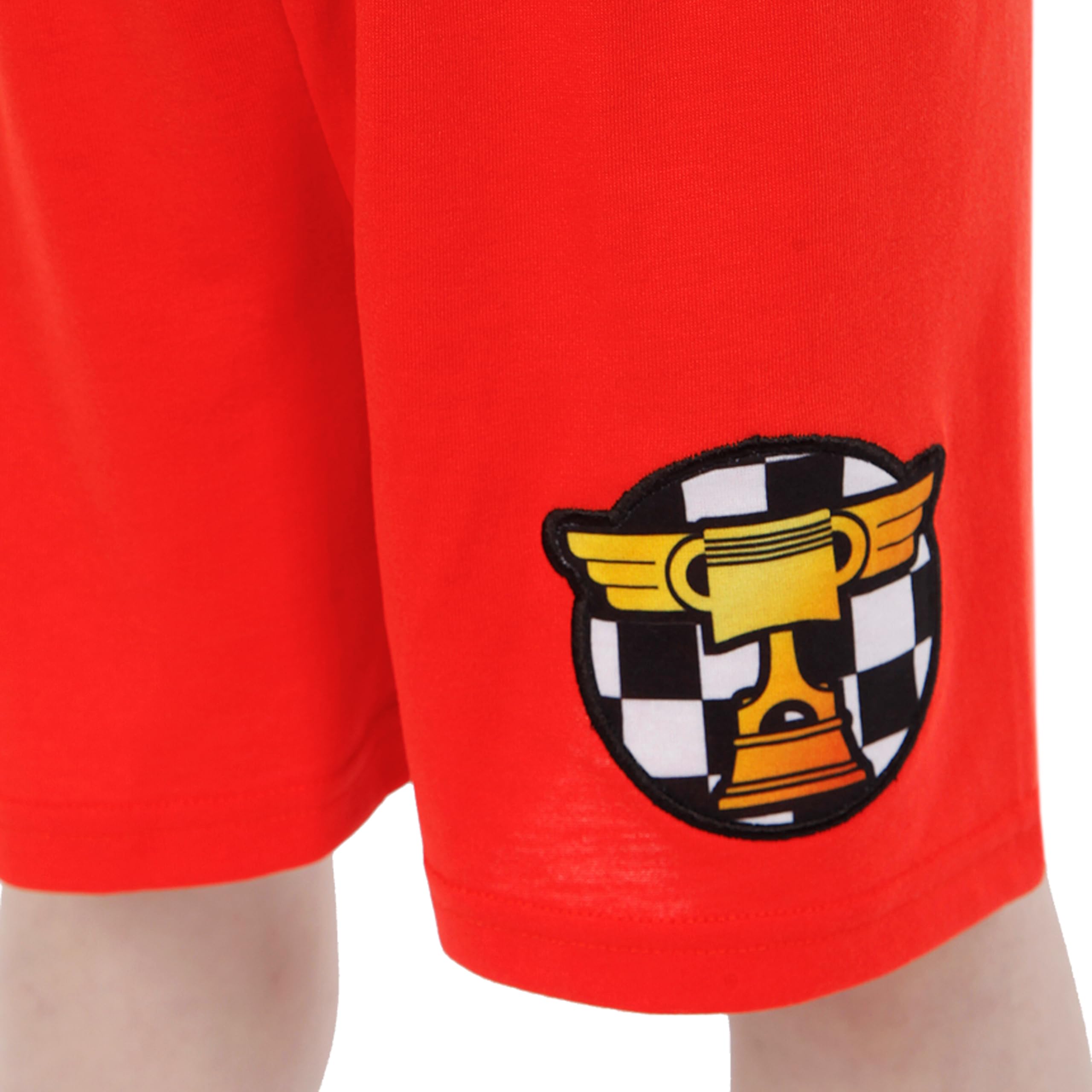 Disney Cars Boys Pajamas - Lightning McQueen PJ Set for Summer Sleepwear
