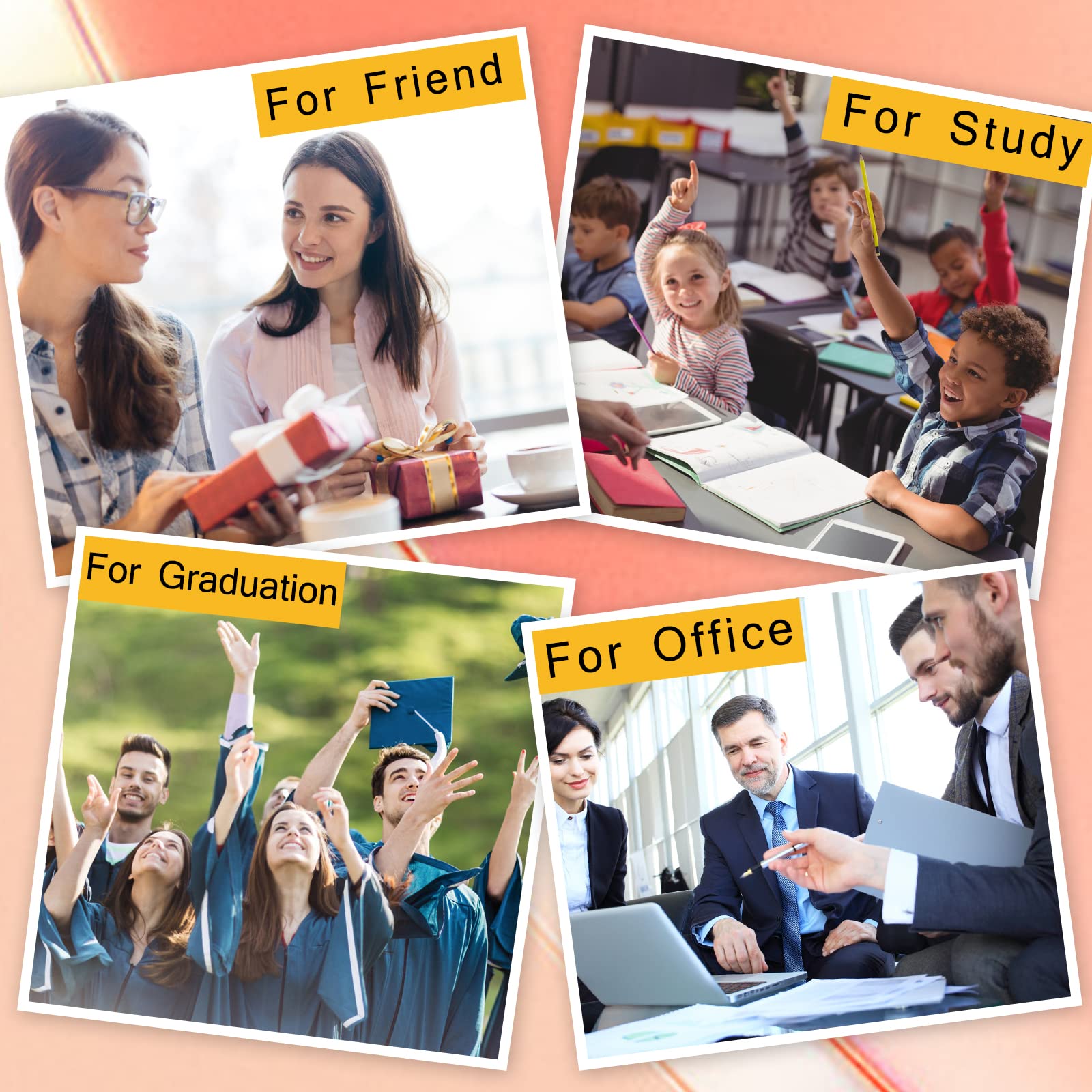 500 Pcs Personalized Pens Bulk - Custom Engraved Ballpoint Pens with Stylus Tip for School, Office, Business, Graduation & Anniversaries - Free Name & Text Engraving - 30 Pack Bulk Order - Perfect for Corporate Gifts, Promotional Events & Student Rewards