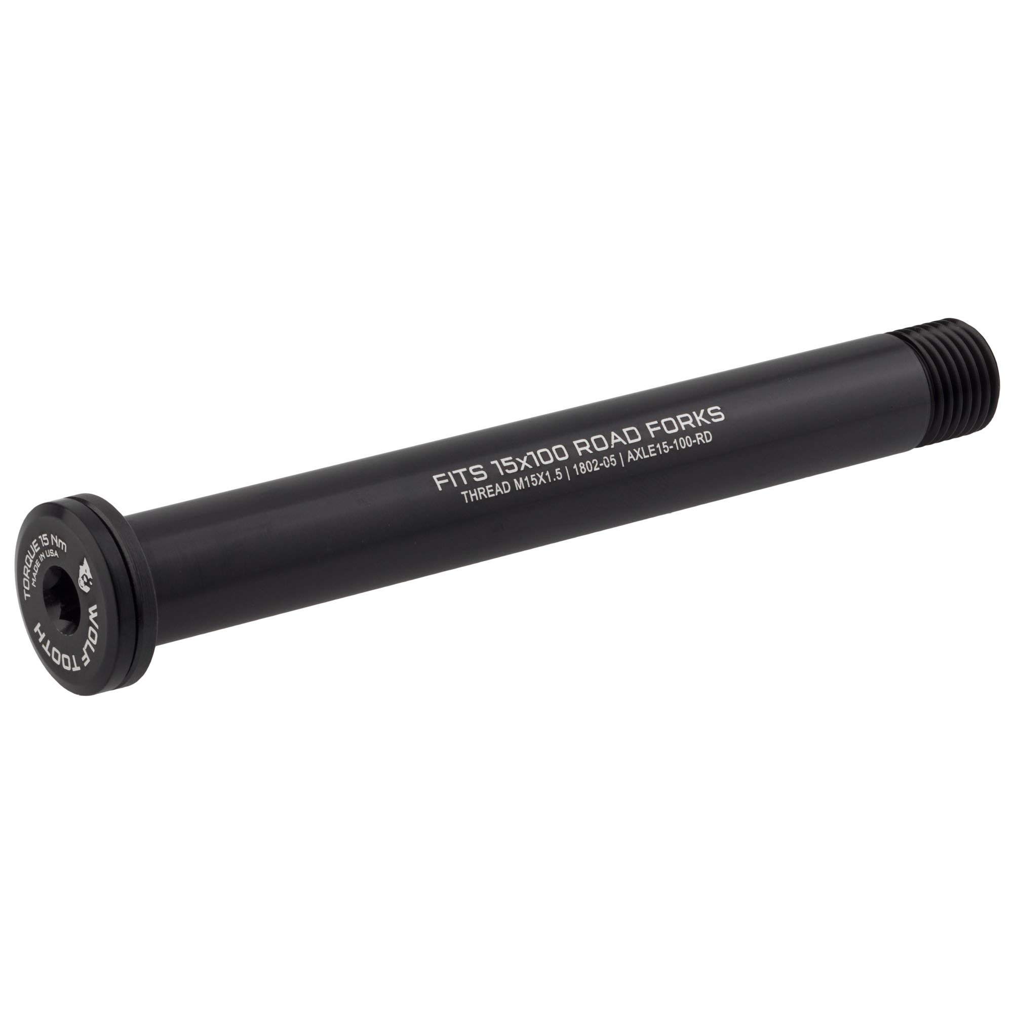 Wolf Front Axle for Road Forks - High Performance Bicycle Axle for Mountain & Road Bikes - Perfect for Commuting, Racing & Off-Road Cycling