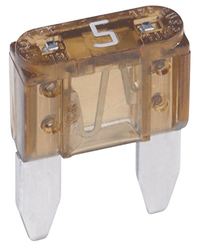 COOPER BUSSMANN BK/ATM-5 Fast Acting Blade Fuse 5A 32V (100-Pack) - Perfect for Automotive, Marine & Electrical Circuit Protection